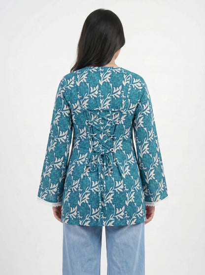 Aqua Vibe Ethnic Kurti