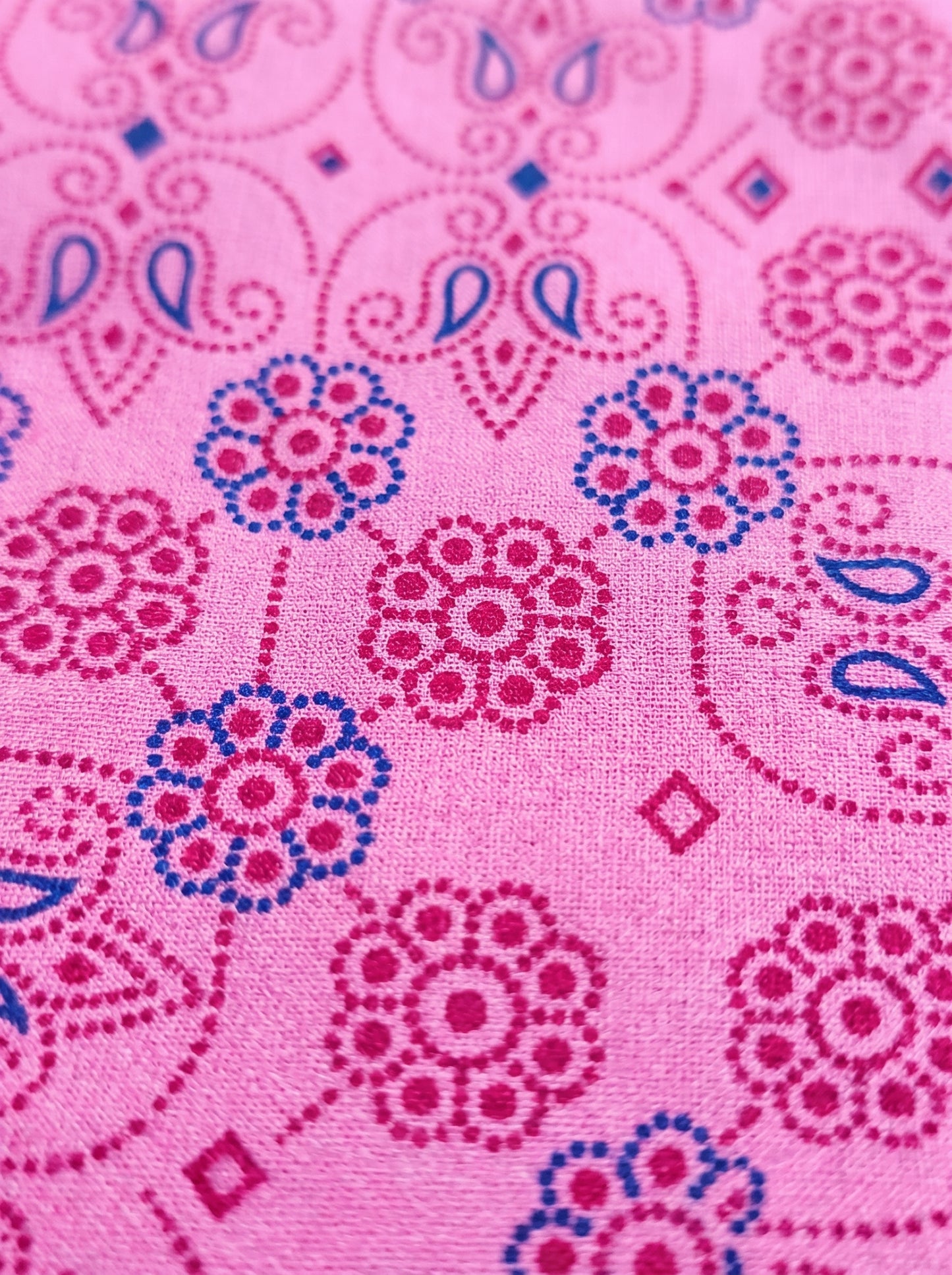 Phoolkari Pink Kurti