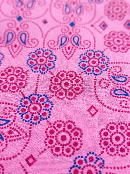 Phoolkari Pink Kurti
