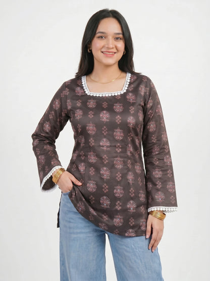 Cocoa Classic Ethnic Kurti