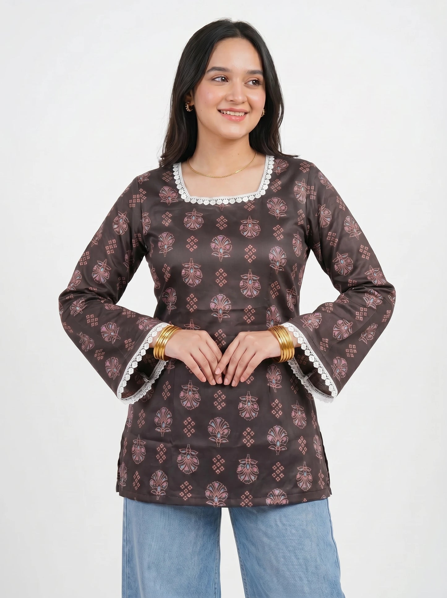 Cocoa Classic Ethnic Kurti