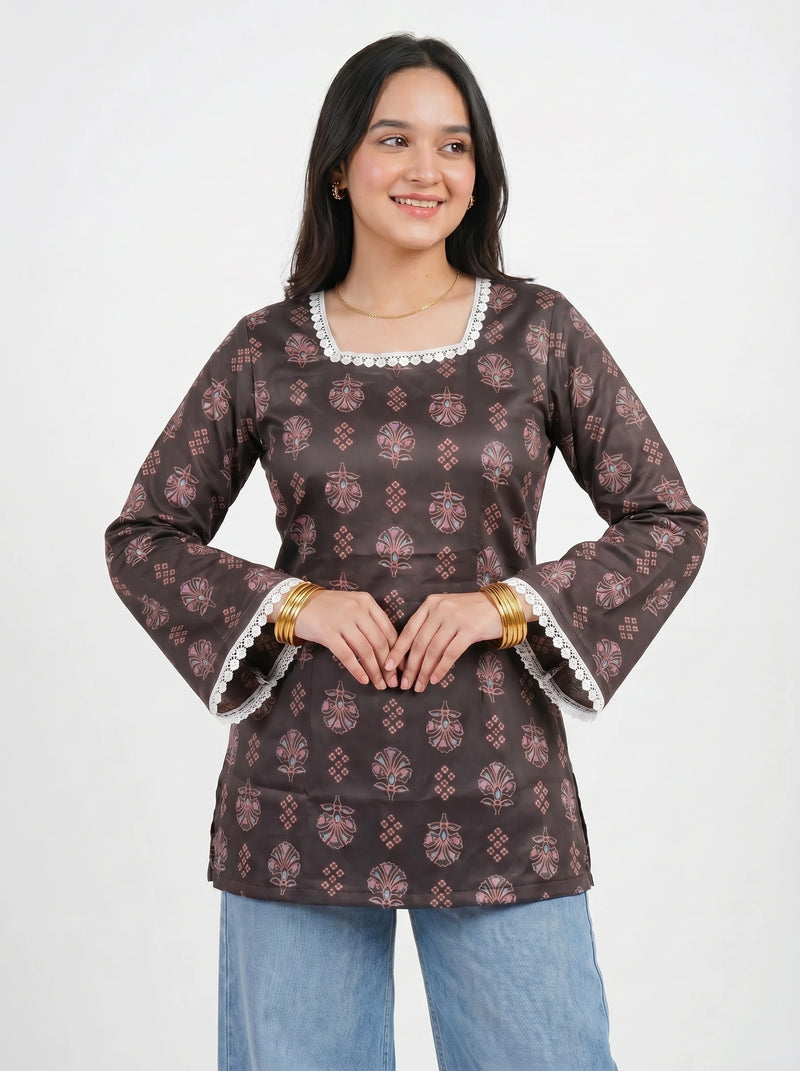 Cocoa Classic Ethnic Kurti