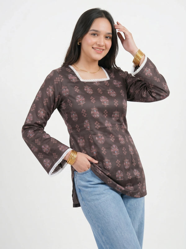 Cocoa Classic Ethnic Kurti